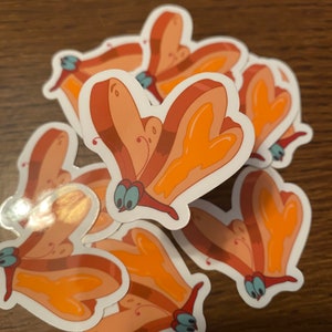 Bread and Butterfly Sticker