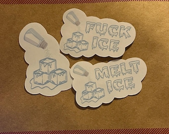 Anti ICE Sticker - PICK ONE