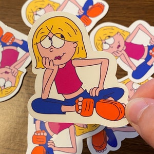 Nostalgic Lizzie McGuire Inspired Sticker