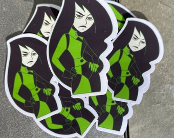 Shego Kim Possible Inspired Sticker