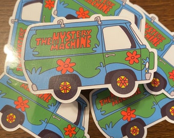 Mystery Machine Inspired Sticker