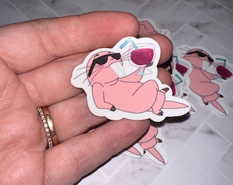 Disney Kim Possible Rufus Naked Mole Rat Ready to Iron on or Sew on