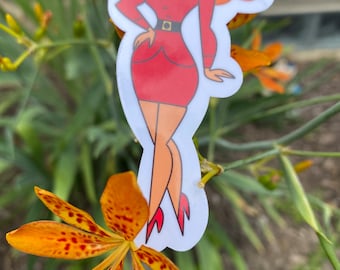 Ms. Bellum Powerpuff Girls Sticker
