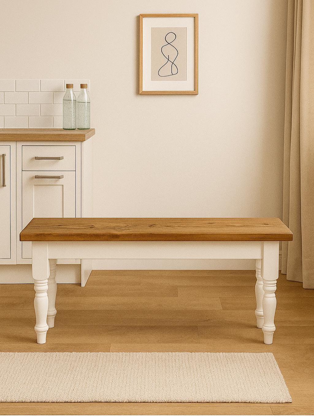 Dining Table Autumn Lane Farmhouse Bench Wood Bench Autumn Lane