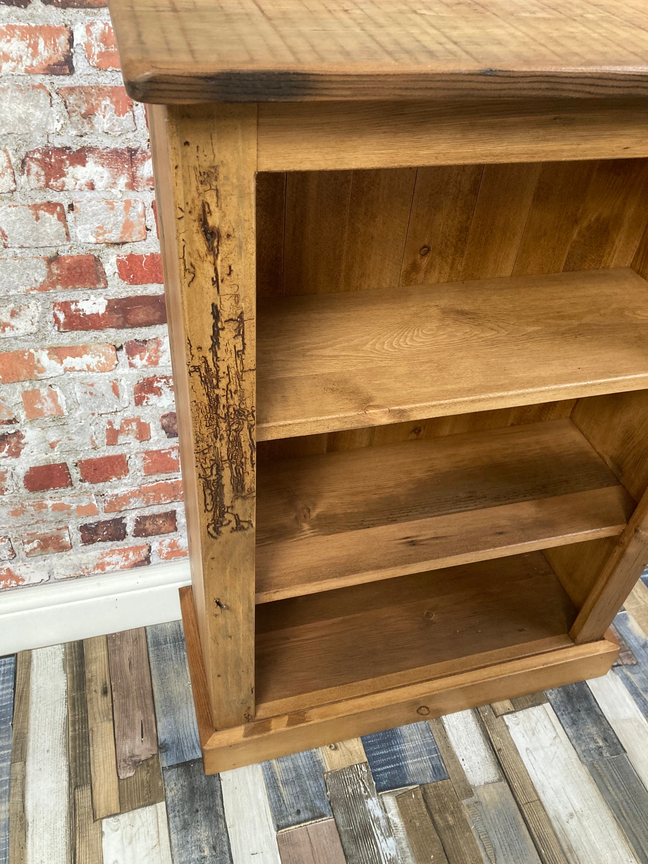 Reclaimed Handmade Bookcase Etsy