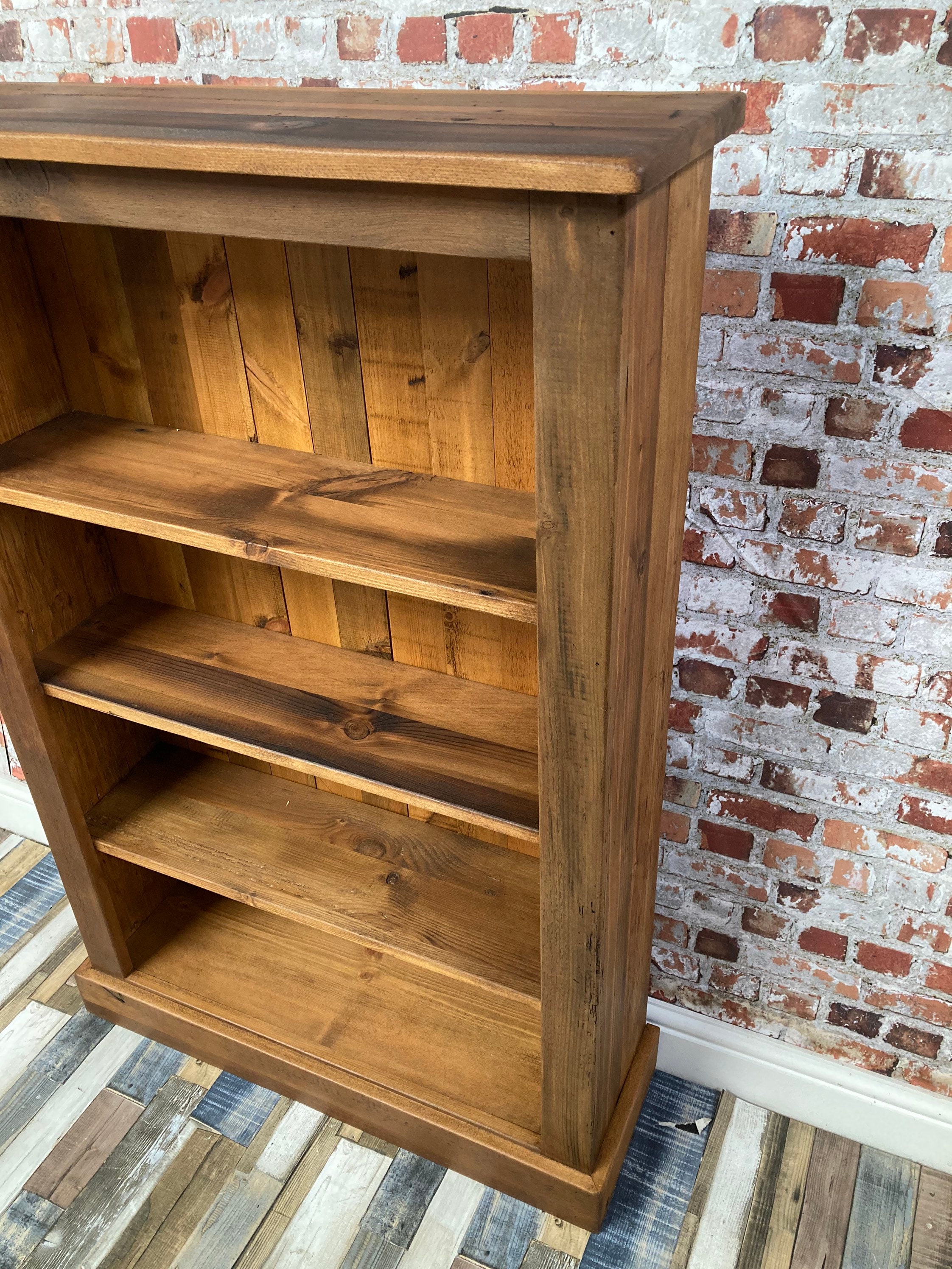 Reclaimed Handmade Bookcase Etsy