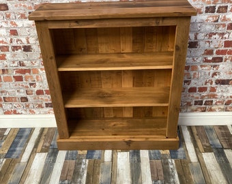 80cm H  Reclaimed Handmade Bookcase