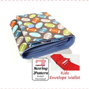 Kinder Bargeld Umschlag Brieftasche Schnittmuster PDF, Bargeld Budget System Brieftasche, Give Save Spend, Kinder Brieftasche - KEIN DRUCKER erforderlich