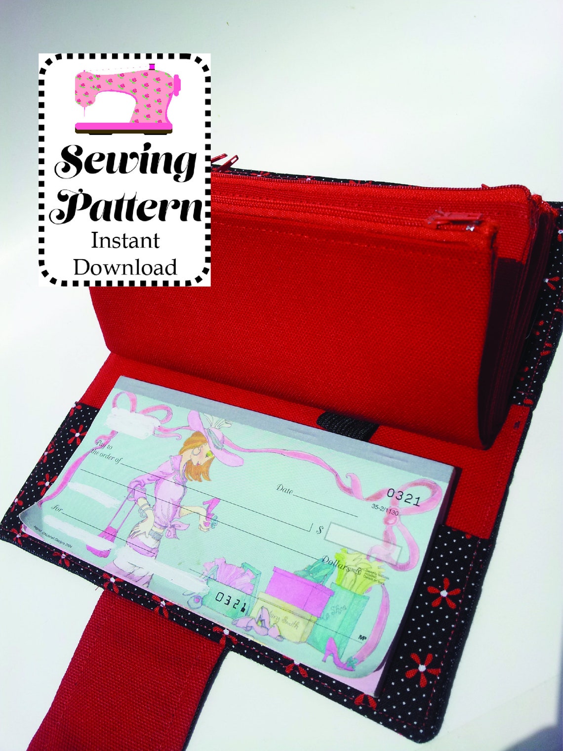 Cash Envelope Wallet SEWING PATTERN PDF Cash Budget Wallet Etsy Canada