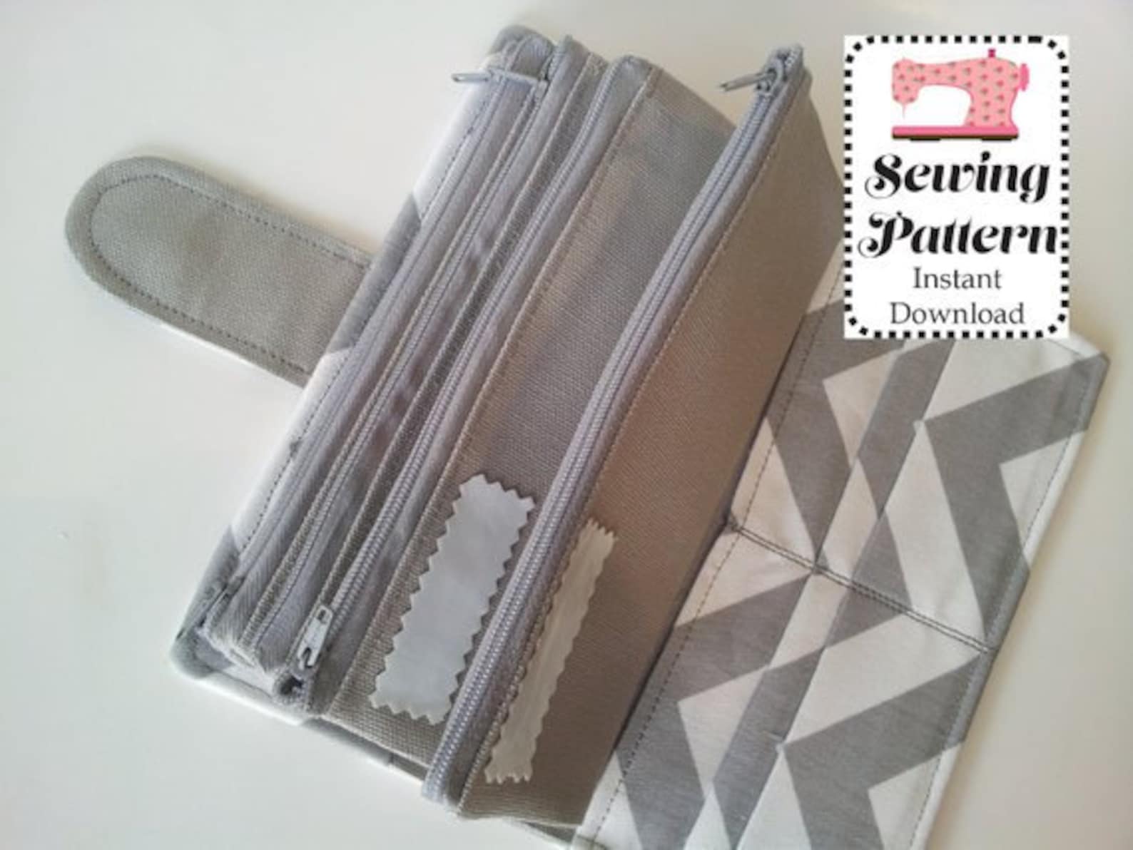 Envelope Wallet Pattern Cash Envelope Wallet SEWING PATTERN PDF, Cash Budget Wallet, Cash ...