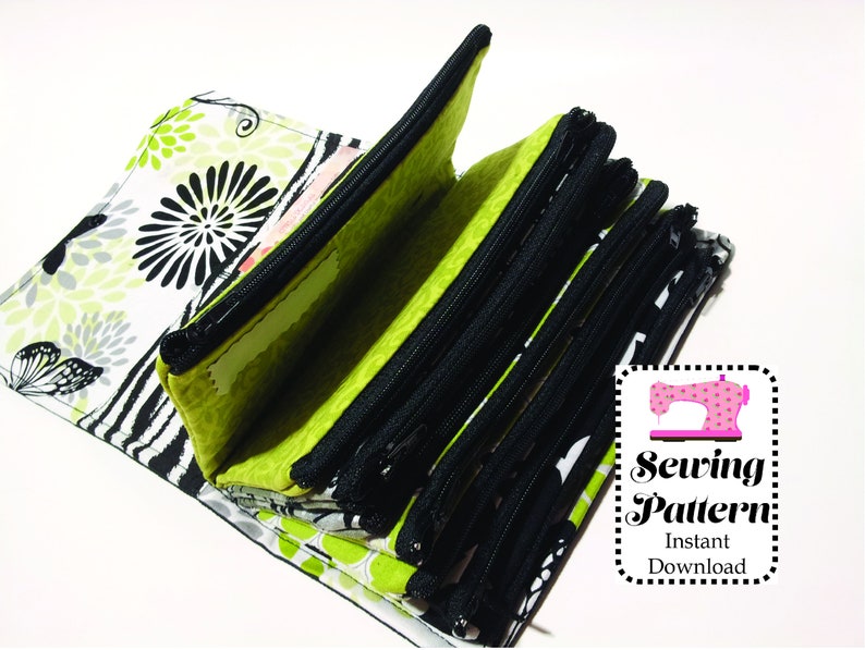 Cash Envelope Wallet SEWING PATTERN PDF Cash Budget Wallet Etsy France