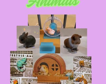 Miniverse Animals MOLDS ONLY