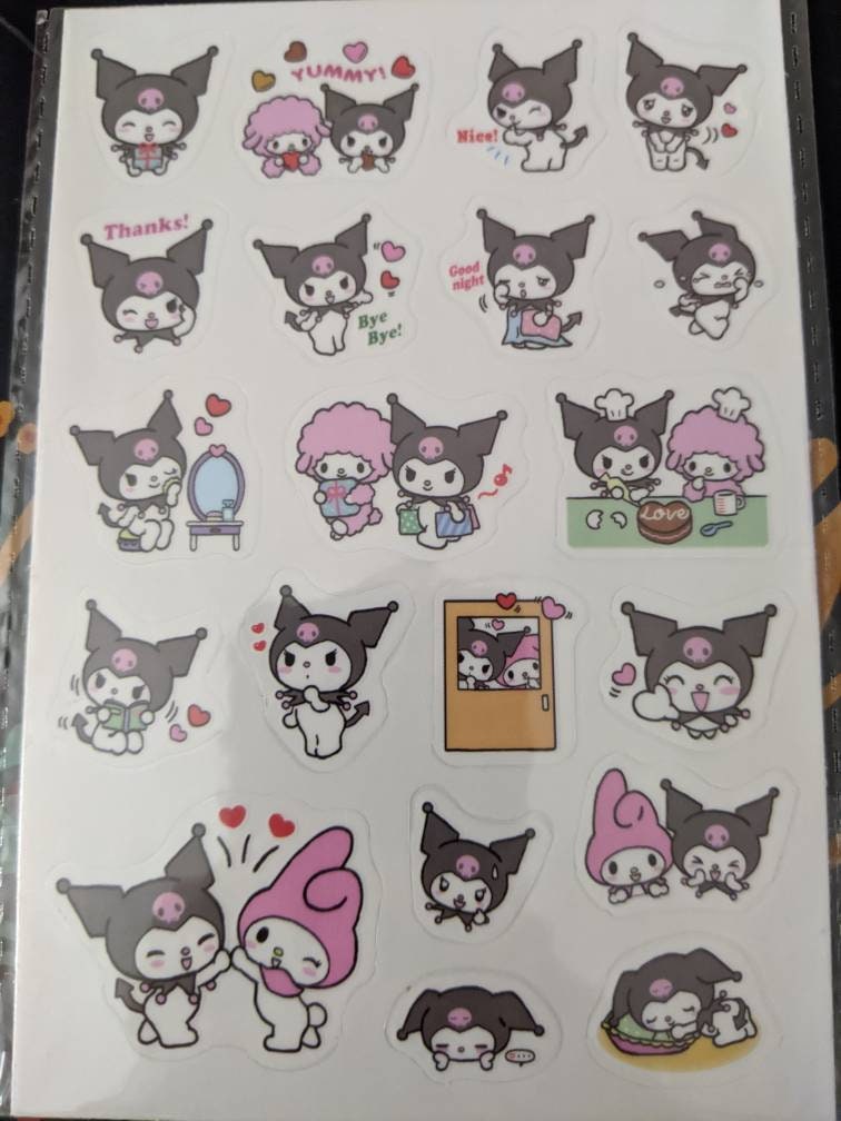 Kuromi Stickers Etsy
