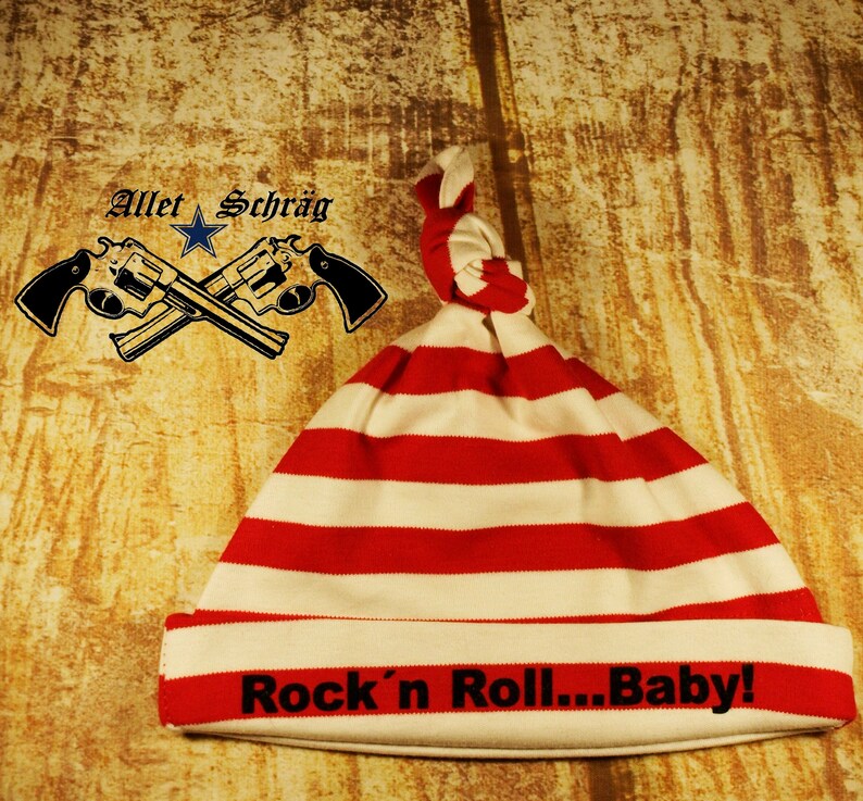 Kindermütze Rockn Roll..Baby Bild 3