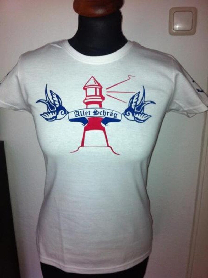 T-Shirt Sailor Allet Schräg Bild 1