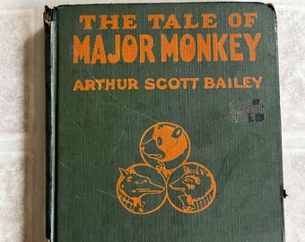 1919 The Tale Of Major Monkey by Arthur Scott Bailey