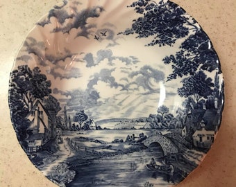 Blaubach Staffordshire England Schale