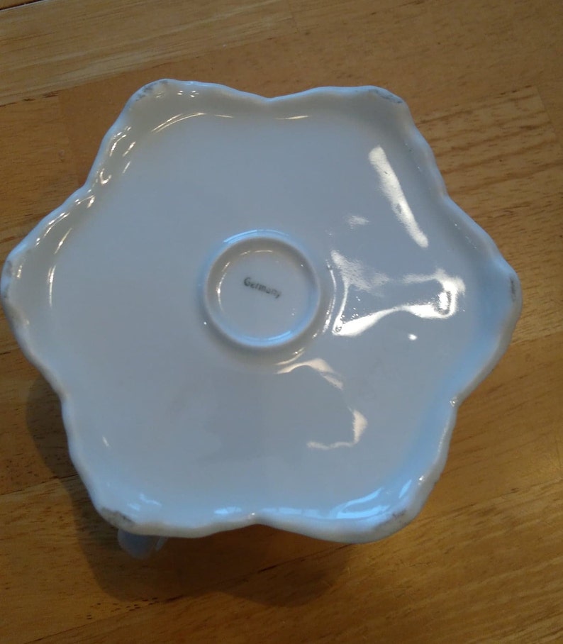 Double Handled Sugar Bowl Jar Made in Germany