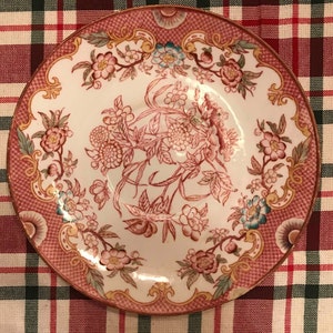 Utzschneider & Cie Sarreguemines Art Nouveau Porcelain Plate 1800&#39;s