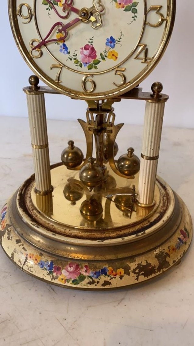 Kern Anniversary Clock Antique Etsy