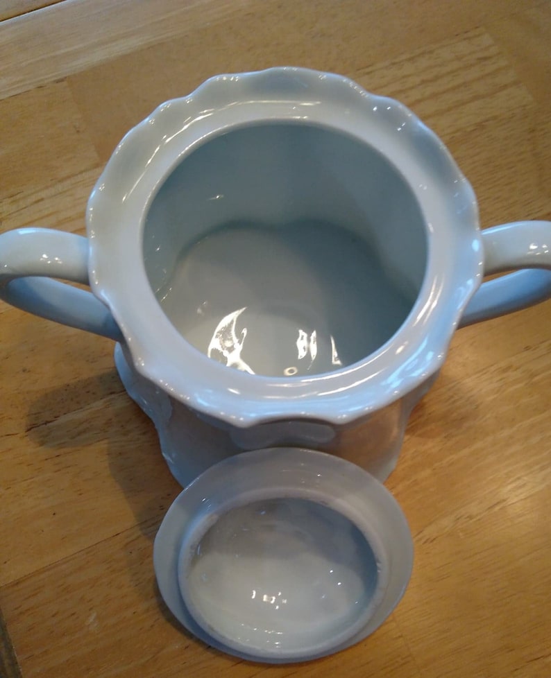 Double Handled Sugar Bowl Jar Made in Germany