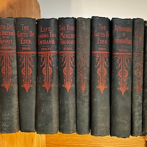 9 Methodist Advocate Library Series Books 1800s