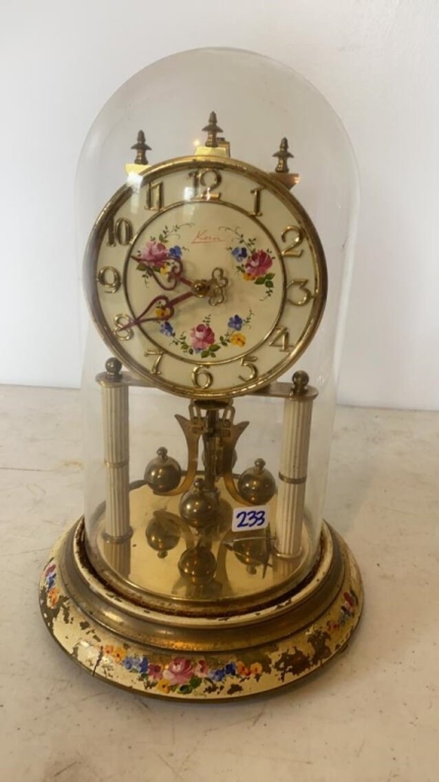 Kern Anniversary Clock Antique Etsy