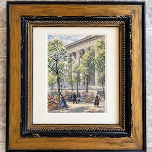 Signed Roger De La Broye Aquatint Etching