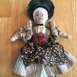 Handmade German Austrian Doll Original Art