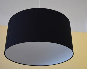 Black/lampshade 45 cm/23 cm