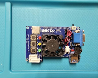 MiSTer FPGA Analog IO Board v6.1 for DE10 Nano - Component and VGA Video Out, New Old Stock