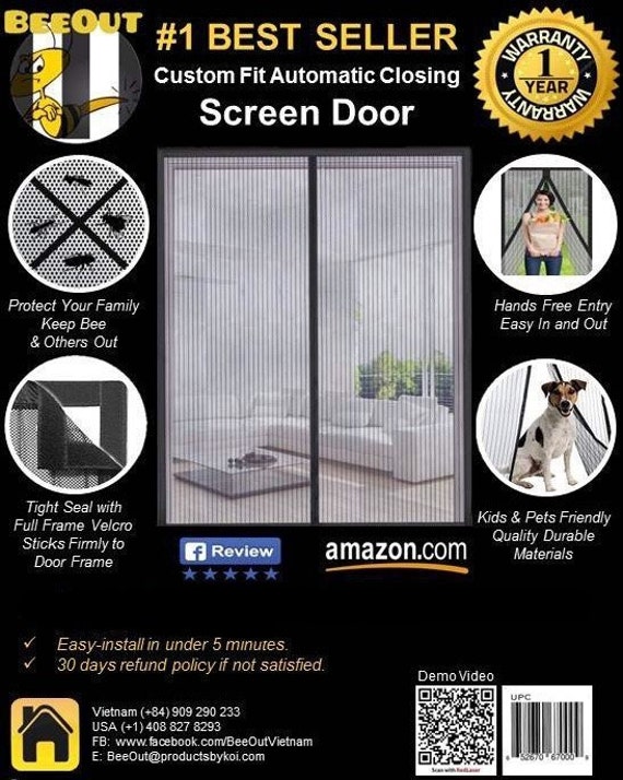 Beeout Magnetic Screen Door For Pets Wholesale Pet Doors