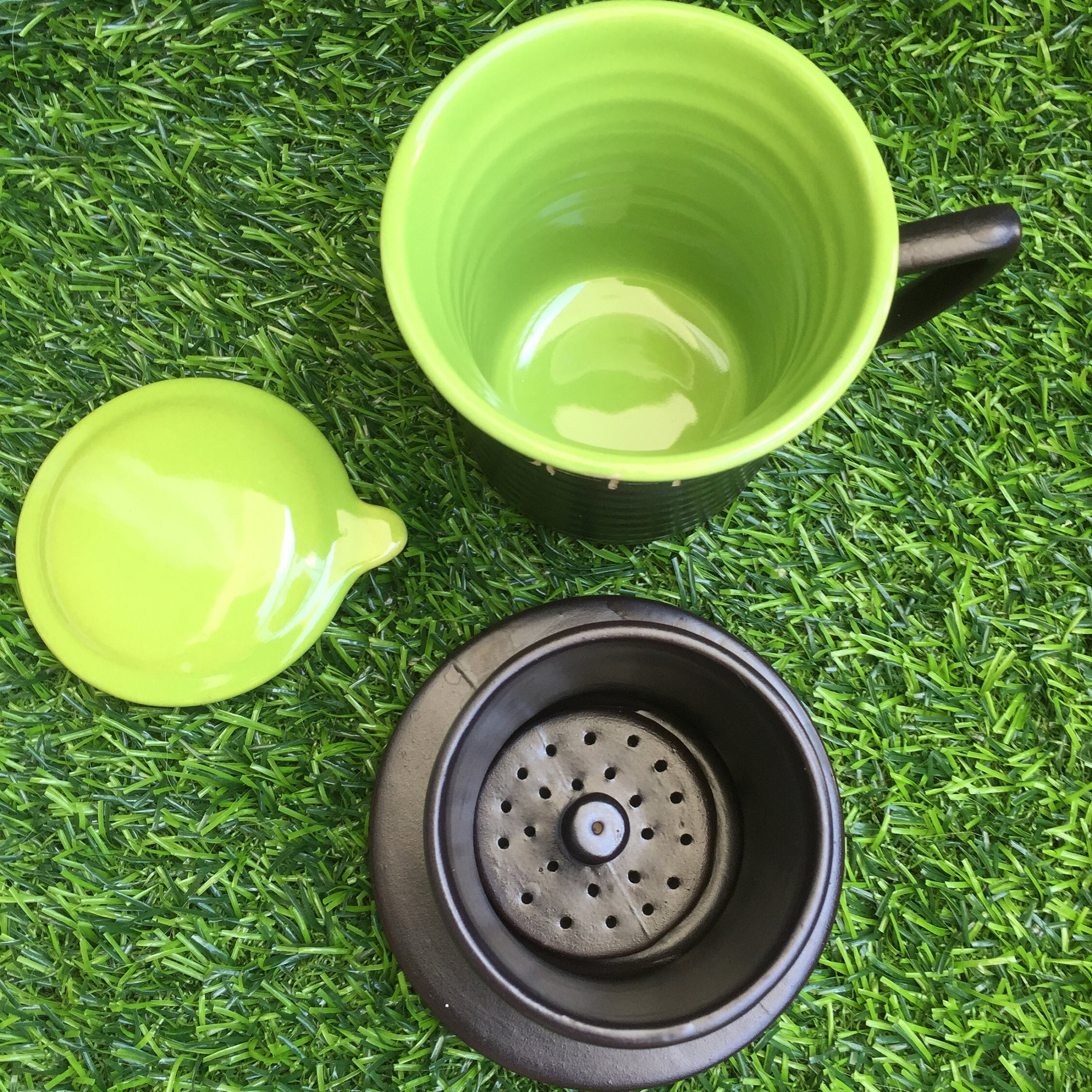 Modern Handmade Individual Ceramic Coffee Press and Drip Etsy