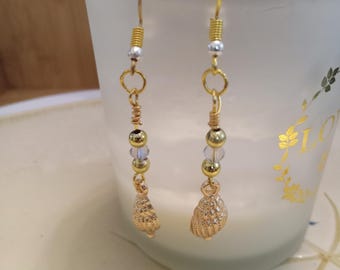 Gold Conch shell