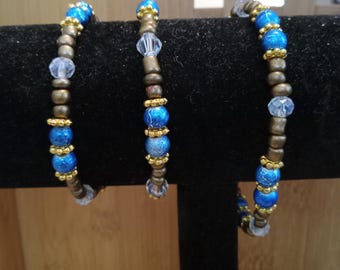 Blue stretchy