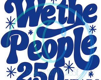 We the people 1775 Design PNG (Digital file)
