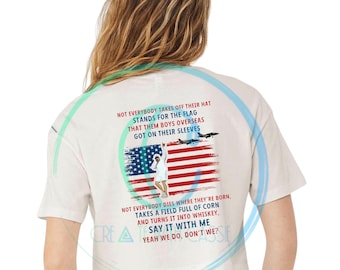 We do don't we Bella Canvas CROP Tshirt