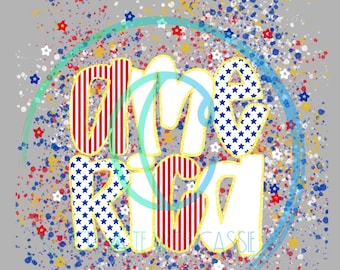 America Design PNG (Digital file)
