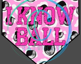 I know ball (baseball) png (DIGITAL FILE)