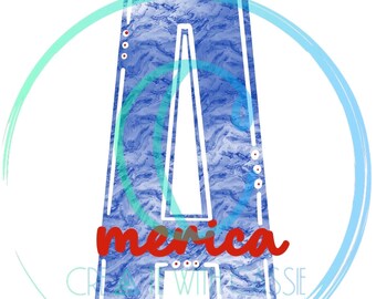 A-merica Design PNG (Digital file)