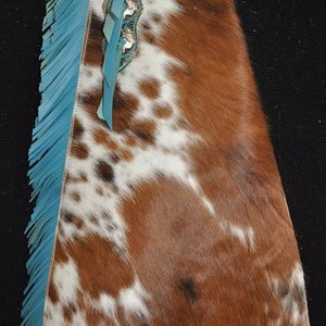 Custom Made Hair On Hide Kid&#39;s Chaps/ Youth/ Toddler/New Leather / R Bar K