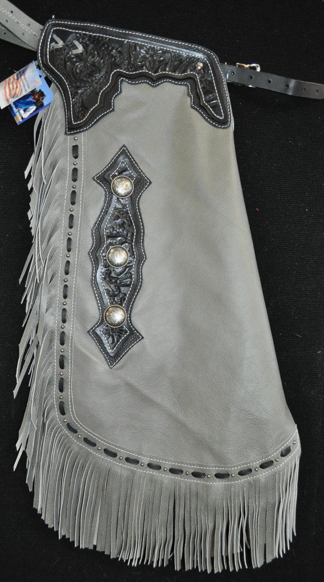 MADE in U.S.A. NOT PAKISTAN Custom Made Leather Chinks/new Chaps/r