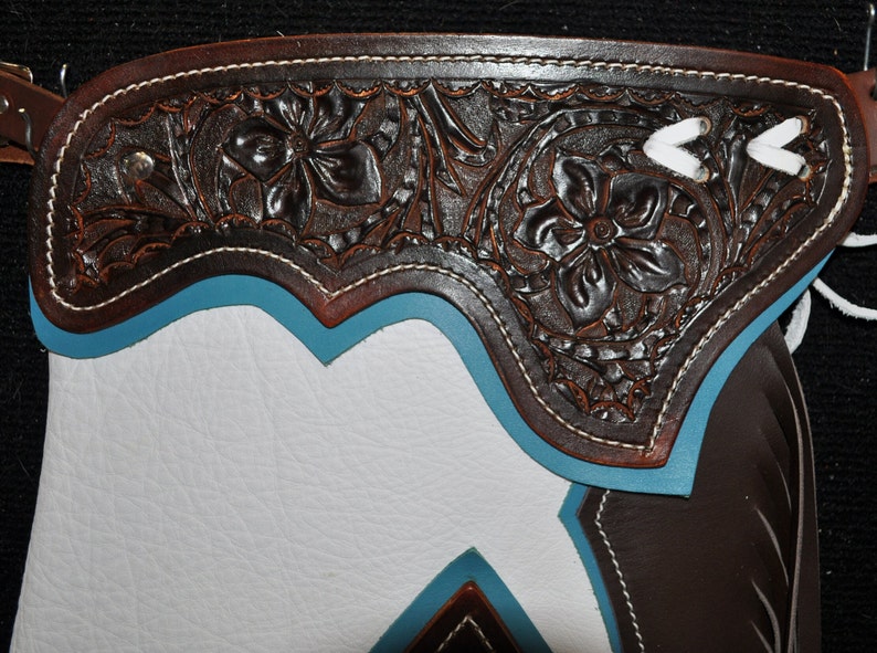 Custom Made Kids Rodeo Chaps/ Toddler/ Youth Rodeo Chaps/new Leather ...