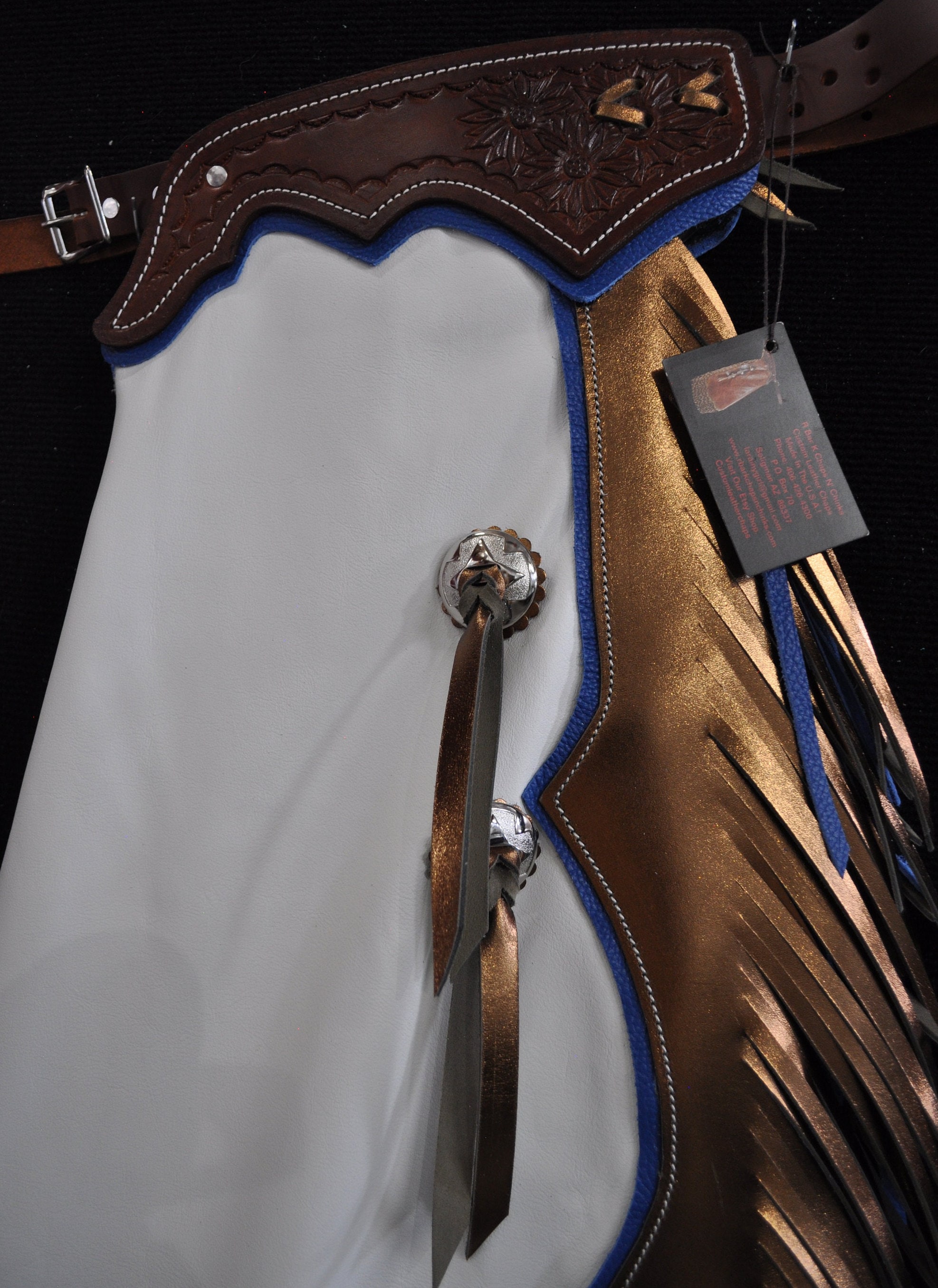 MADE in U.S.A. NOT PAKISTAN Custom Made Rodeo Chaps/ New/ Custom ...