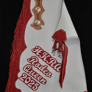 Custom Made Rodeo Princess/Rodeo Queen Chaps/ New/ Custom Leather /R Bar K