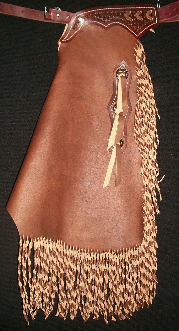 Custom Made Leather Chinks/New Chaps/R Bar K