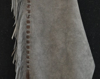 Custom Made Leather Chinks/New Chaps/Rough Out/R Bar K