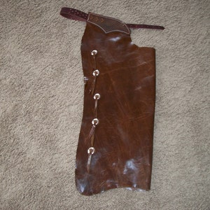 Custom Made Leather Shotgun Chaps/ New/r Bar K - Etsy