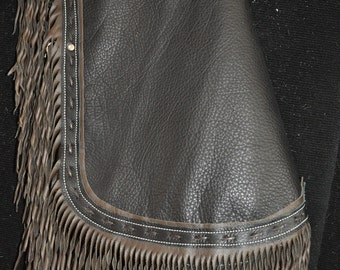 Custom Made Leather Chinks/New Chaps/R Bar K