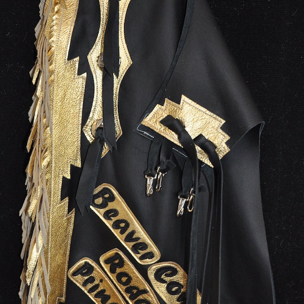 MADE in U.S.A. NOT PAKISTAN Custom Made Kid's Rodeo Royalty Chaps/ New/ Custom Leather/ Rodeo Chaps/R Bar K